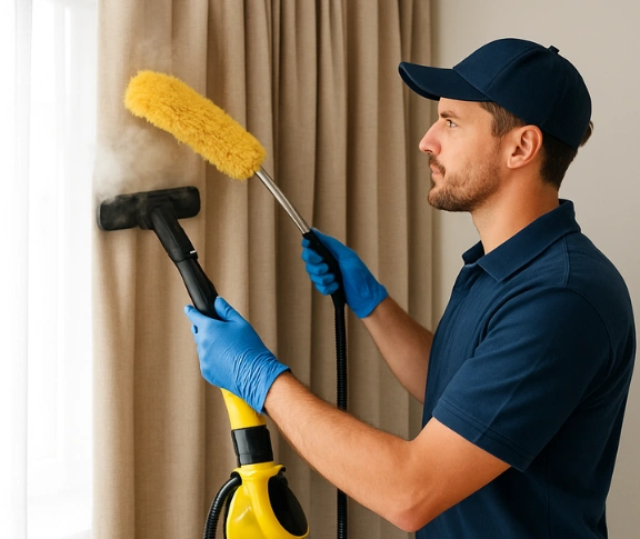 Trusted drapes cleaning technician Matty Curtain Cleaning ramsgate-nsw QLD