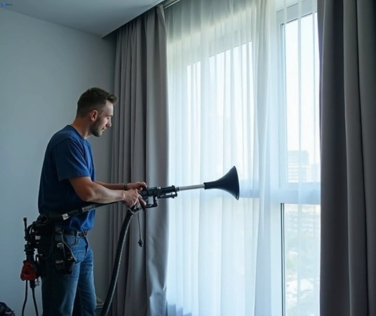 Professional drapes cleaning process tools Matty Curtain Cleaning ramsgate-nsw