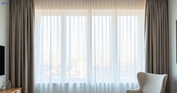 Restored vibrant drapes in ramsgate-nsw QLD after Matty Curtain Cleaning
